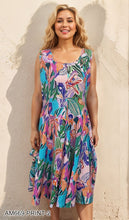 Load image into Gallery viewer, Sleeveless A-Line Swing Dress #AM669
