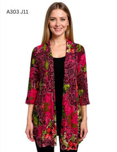 Load image into Gallery viewer, A highly artistic, print-heavy collection focused on lightweight layering pieces #A303