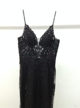 Load image into Gallery viewer, Sleeveless Sequined Lace Gown with Sheer Back and Floor-Length Hem Prom Dress #4371