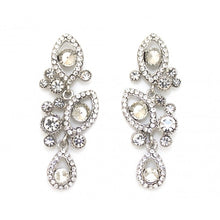 Load image into Gallery viewer, Elegant Crystal Chandelier Statement Necklace & Earring Set #7066