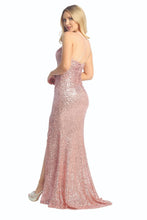 Load image into Gallery viewer, Form-Fitting Evening Gown Body-Hugging Silhouette #7757L