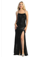 Load image into Gallery viewer, Form-Fitting Evening Gown Body-Hugging Silhouette #7757L