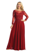 Load image into Gallery viewer, An elegant formal evening gown with a romantic and sophisticated design #7759K