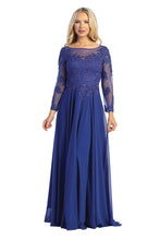 Load image into Gallery viewer, An elegant formal evening gown with a romantic and sophisticated design #7759K