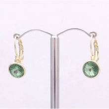 Load image into Gallery viewer, Elegant Crystal Leverback Drop Earrings #E7158