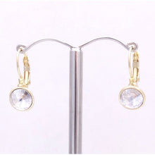 Load image into Gallery viewer, Elegant Crystal Leverback Drop Earrings #E7158