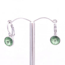 Load image into Gallery viewer, Elegant Crystal Leverback Drop Earrings #E7158