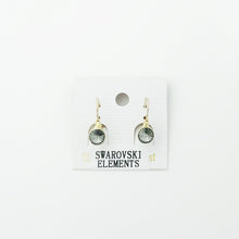 Load image into Gallery viewer, Swarovski Round Crystal Drop Earrings #E7159