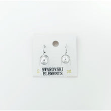 Load image into Gallery viewer, Swarovski Round Crystal Drop Earrings #E7159