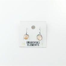 Load image into Gallery viewer, Swarovski Round Crystal Drop Earrings #E7159