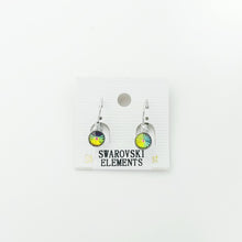 Load image into Gallery viewer, Swarovski Round Crystal Drop Earrings #E7159