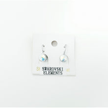 Load image into Gallery viewer, Swarovski Round Crystal Drop Earrings #E7159