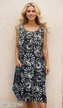 Load image into Gallery viewer, Sleeveless Button-Front Dress with Pockets #G603