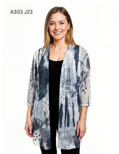 Load image into Gallery viewer, A highly artistic, print-heavy collection focused on lightweight layering pieces #A303