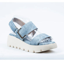 Load image into Gallery viewer, Round toe flat sandal, cushioned insole, TPR outsole #BZJ-12