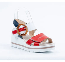 Load image into Gallery viewer, Round toe sandal, LEATHER INSOLE, PU outsole #ROI-1
