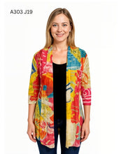 Load image into Gallery viewer, A highly artistic, print-heavy collection focused on lightweight layering pieces #A303