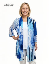 Load image into Gallery viewer, A highly artistic, print-heavy collection focused on lightweight layering pieces #A303