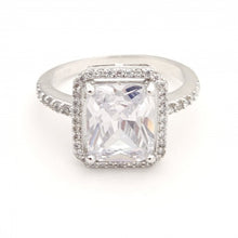 Load image into Gallery viewer, Sparkling Clear Cubic Zirconia Rings #13418
