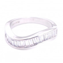Load image into Gallery viewer, Wave Baguette Diamond Ring #17571
