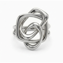 Load image into Gallery viewer, Interwoven Eternity Knot Ring #17573
