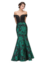 Load image into Gallery viewer, Off Shoulder Mermaid Dress

