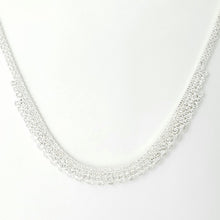 Load image into Gallery viewer, Exquisite Silver Multi-Layer Crystal Jewelry Set #6621
