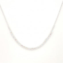 Load image into Gallery viewer, Elegant Iridescent Baguette Crystal Necklace &amp; Earrings Set #6632

