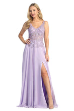 Load image into Gallery viewer, A stunning long formal evening gown #7740L
