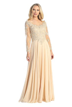 Load image into Gallery viewer, An elegant formal evening gown with a romantic and sophisticated design #7759K
