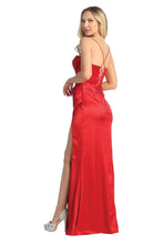 Load image into Gallery viewer, Fitted Full-Length Formal Evening Gown #7854L
