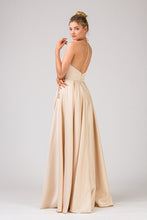 Load image into Gallery viewer, A-Line Rich Satin Dress
