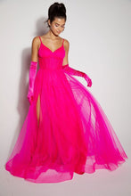 Load image into Gallery viewer, Floor Length Mesh Gown
