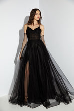 Load image into Gallery viewer, Floor Length Mesh Gown
