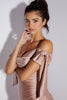 Load image into Gallery viewer, Fitted Off The Shoulder Gown #9181
