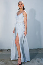 Load image into Gallery viewer, A-Line Shimmer Toned Gown #9800
