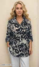 Load image into Gallery viewer, Lightweight Abstract Print Shirt – Collared Button-Up #AM613
