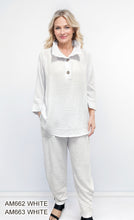 Load image into Gallery viewer, Casual Collared Knit Top &amp; Pants Matching Set #AM662-663
