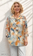 Load image into Gallery viewer, Relaxed Fit Collared Jacket #AM730
