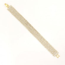 Load image into Gallery viewer, Luxury Multi-Row Crystal Pavé Tennis Bracelet #B1009
