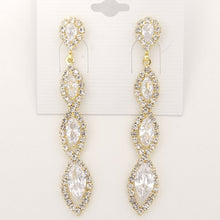 Load image into Gallery viewer, Crystal Marquise Cascade Chandelier Earrings #E6633
