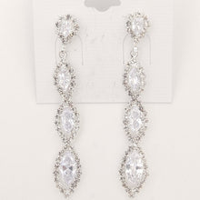 Load image into Gallery viewer, Crystal Marquise Cascade Chandelier Earrings #E6633
