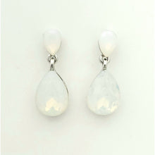 Load image into Gallery viewer, Elegant Double Teardrop Crystal Dangle Earrings #E7132
