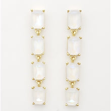 Load image into Gallery viewer, Elegant 4-Tier Rectangular Drop Earrings #E7139
