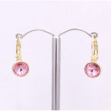 Load image into Gallery viewer, Elegant Crystal Leverback Drop Earrings #E7158
