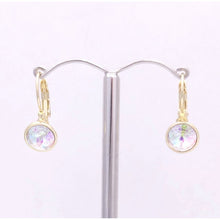Load image into Gallery viewer, Elegant Crystal Leverback Drop Earrings #E7158
