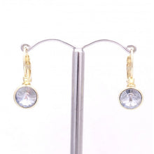 Load image into Gallery viewer, Elegant Crystal Leverback Drop Earrings #E7158
