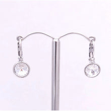 Load image into Gallery viewer, Elegant Crystal Leverback Drop Earrings #E7158
