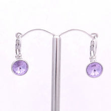 Load image into Gallery viewer, Elegant Crystal Leverback Drop Earrings #E7158
