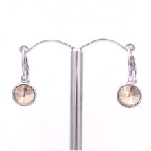 Load image into Gallery viewer, Elegant Crystal Leverback Drop Earrings #E7158
